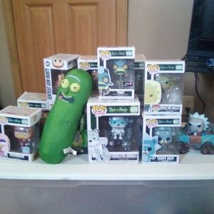 Rick and Morty Funko pops